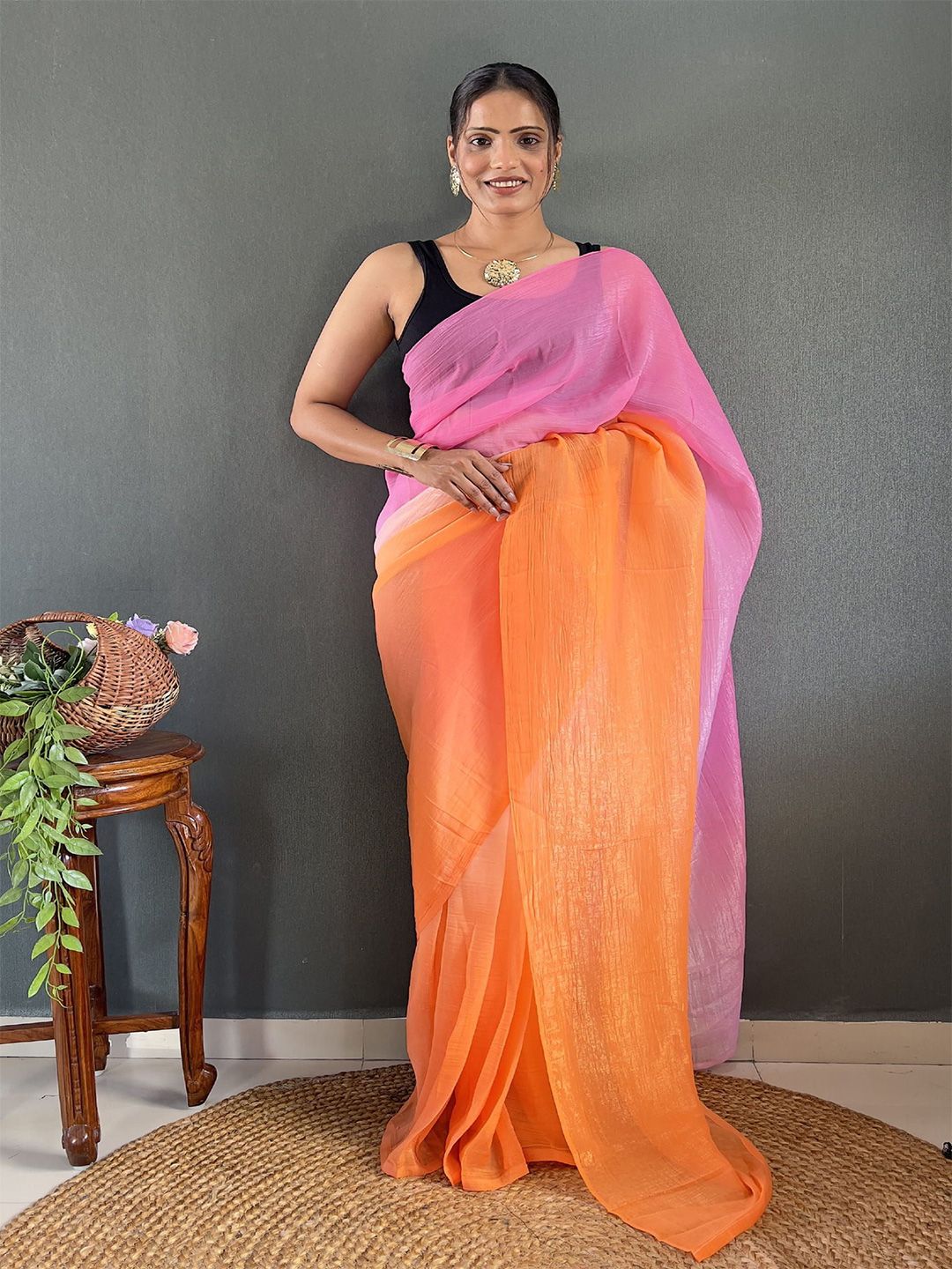 HERE&NOW Ombre Ready to Wear Saree-picture-40