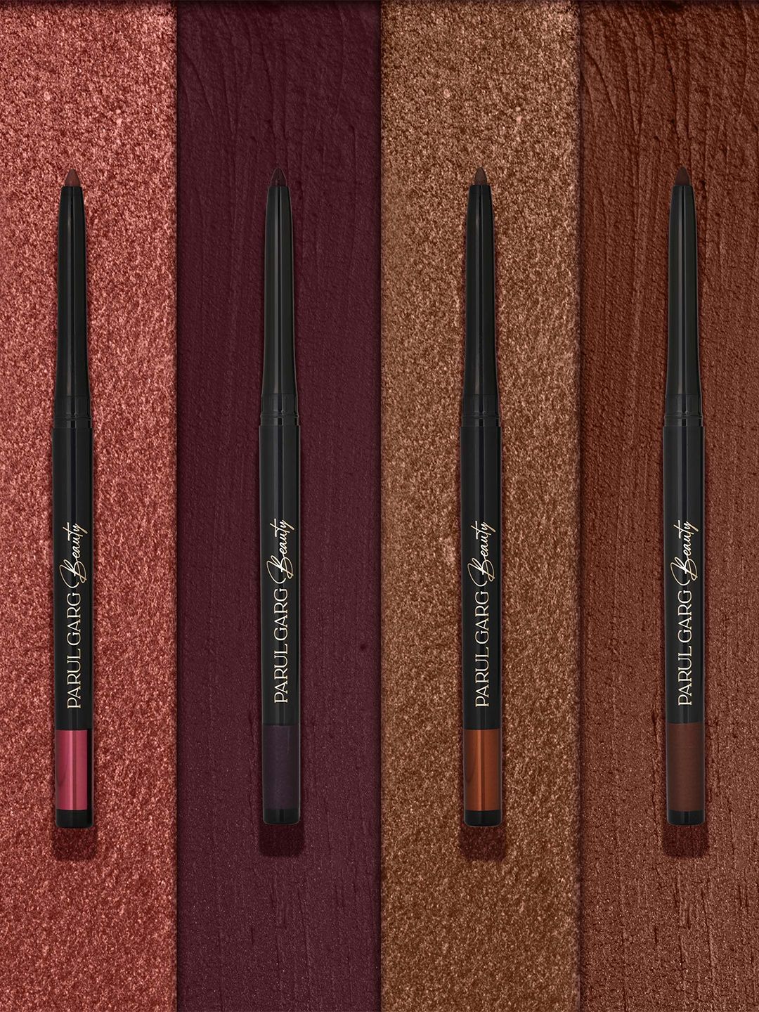 Parul Garg Set Of 4 Long Lasting Earthy Elegance Kajal - Bulbul - Meen - Mrig - Myna-picture-15