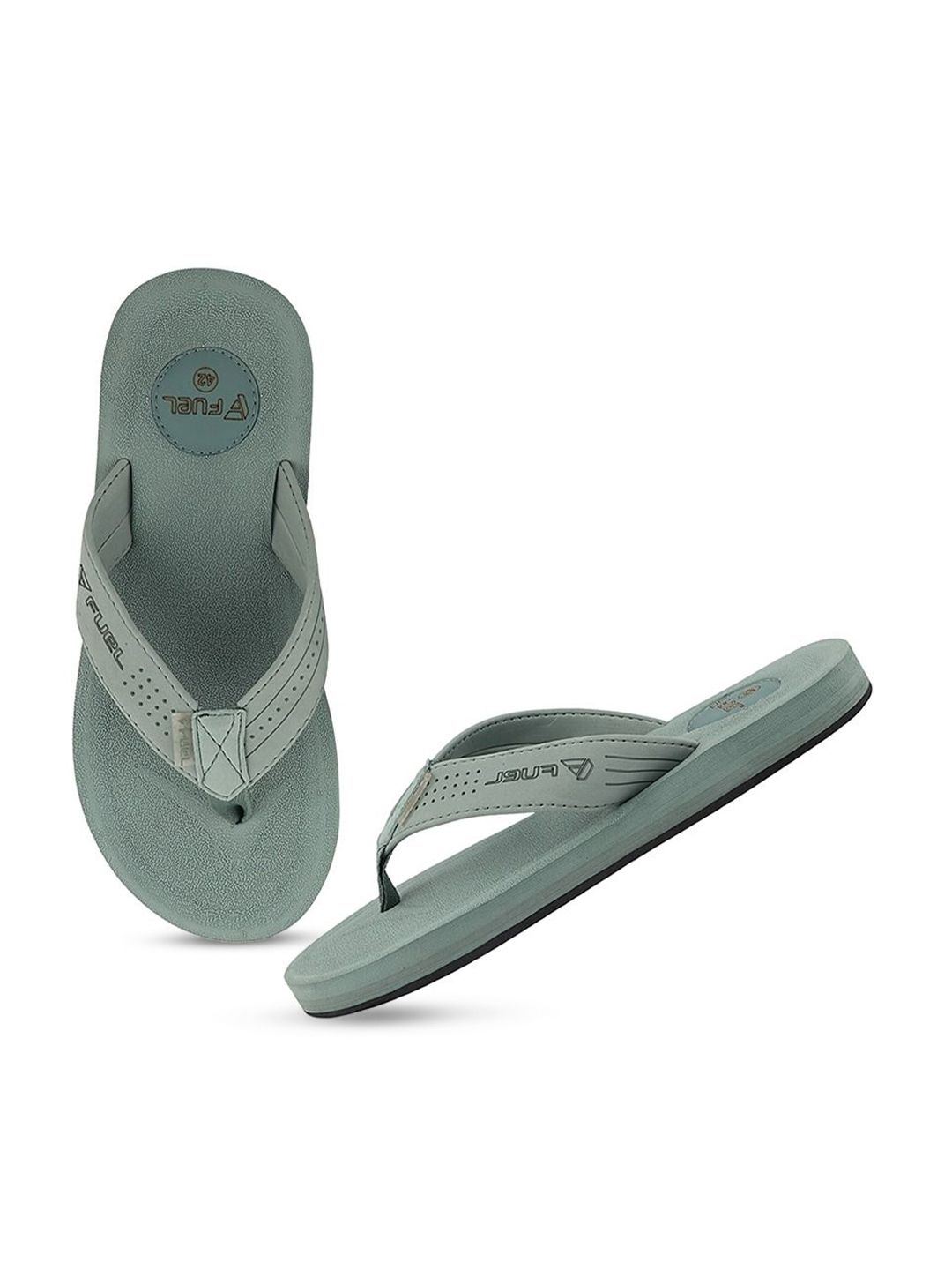 FUEL Men Printed Rubber Thong Flip-Flops-picture-23