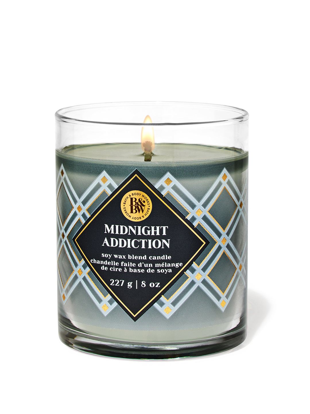 Bath & Body Works Midnight Addiction Single Wick Scented Candle - 227g-image-15