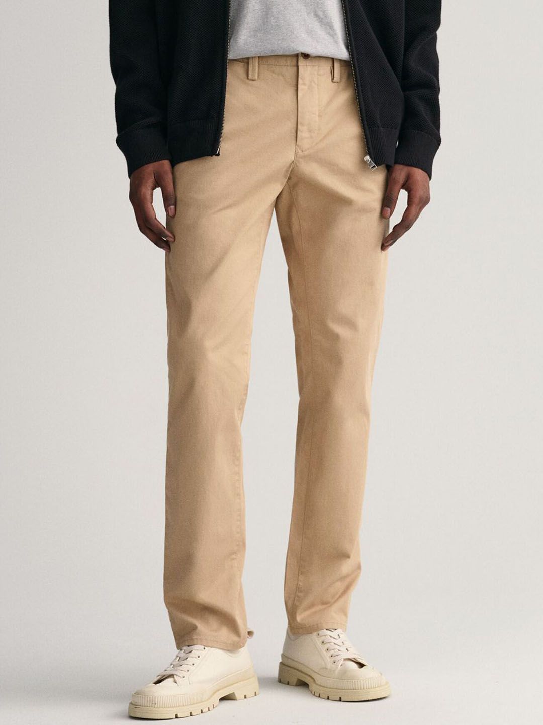GANT Men Slim Fit Chinos Trousers-picture-21