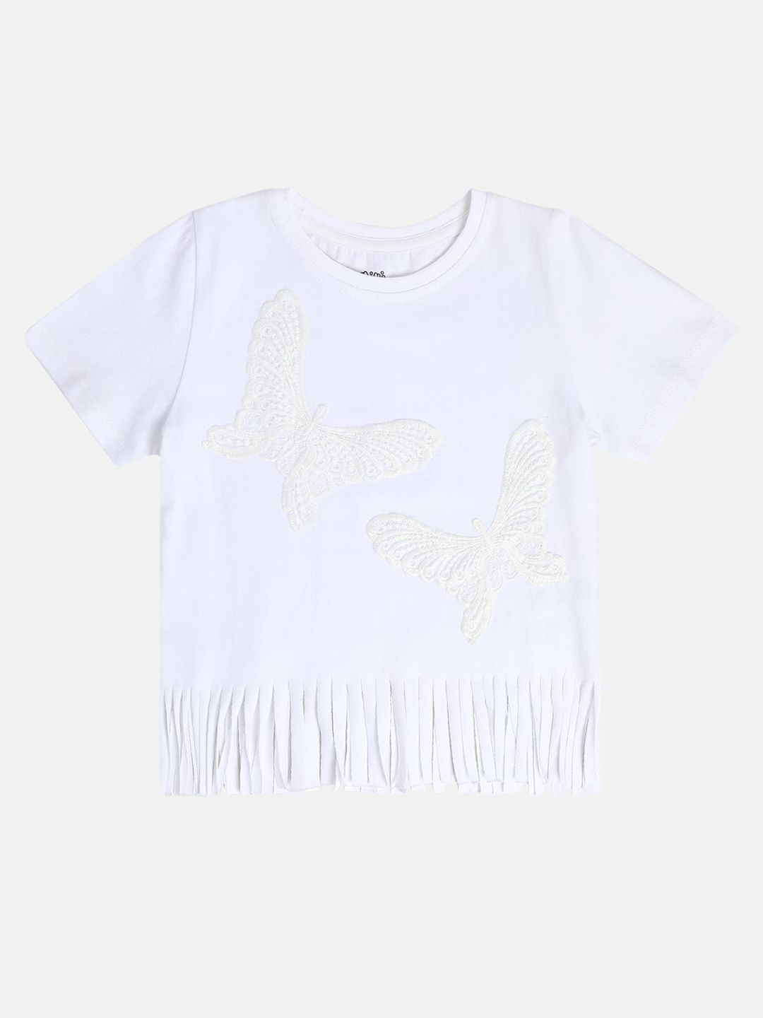 MINI KLUB Girls Embroidered Print Cotton Top-picture-27