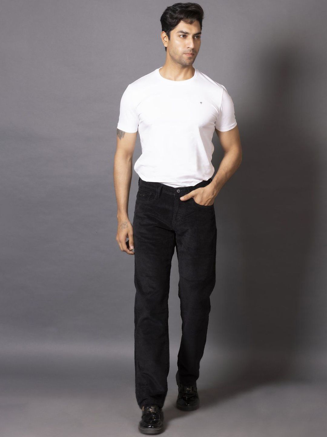 Men's Slim Fit Comfortable Jeans, Trousers- Chorley