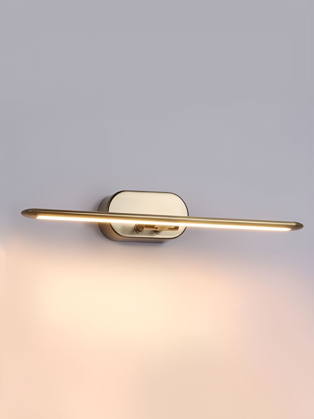 SHREE KALA HOME DECOR Brown Metal Traditional Abstract Shaped Shaped Wall Lamp-image-42