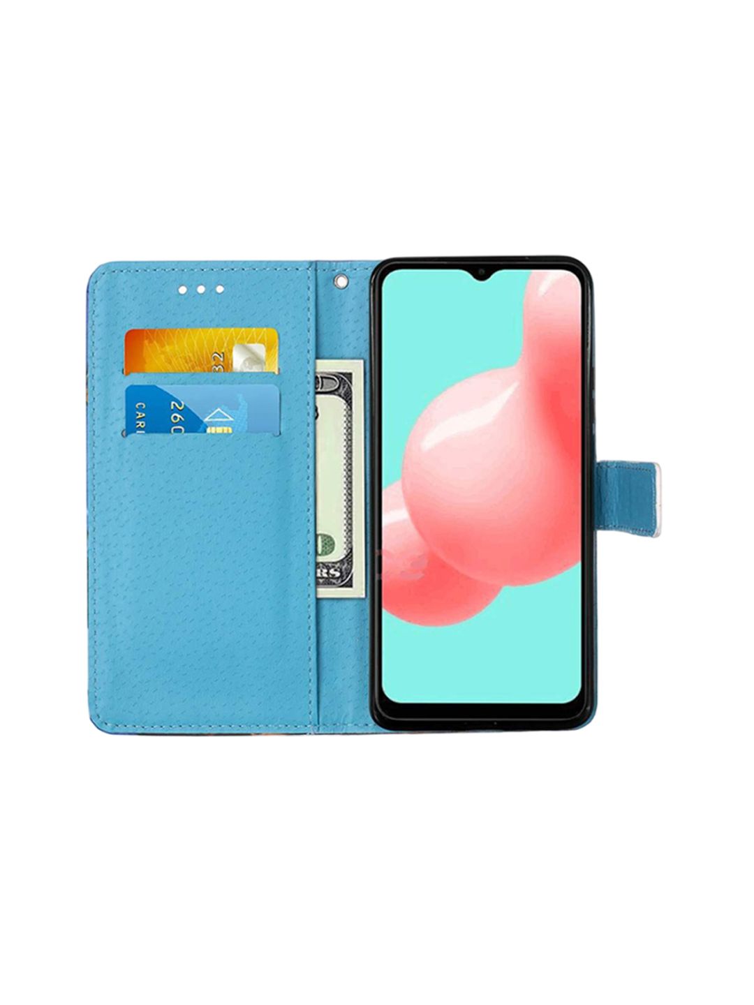 PEEPERLY Abstract Printed Samsung Galaxy S24 5G Flip Case Mobile Accessories