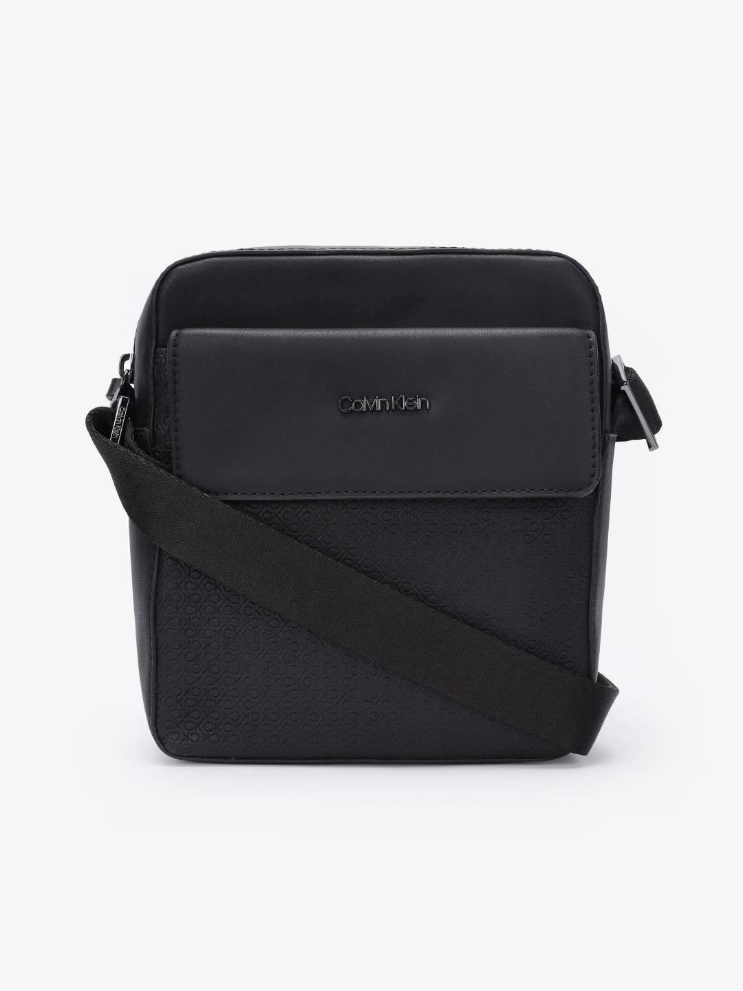 Calvin Klein Printed Structured Sling Bag-image-3
