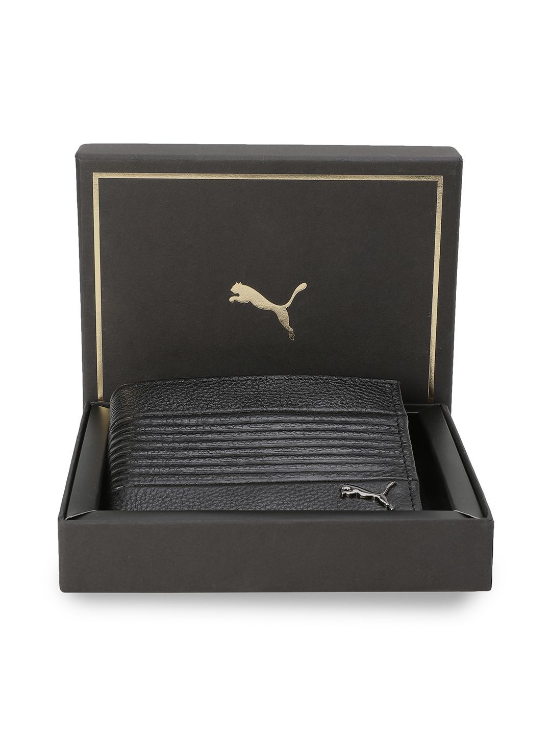 Puma Unisex Leather Cruise V2 Bi-Fold Textured Wallet-picture-23