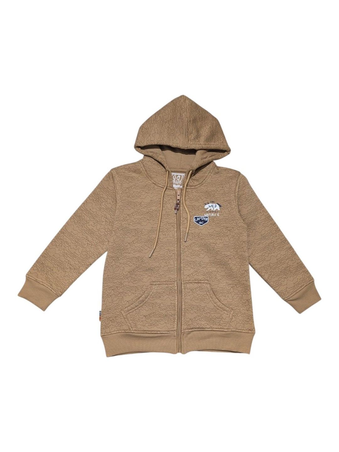 Gini and Jony Boys Printed Hooded Cotton Tailored Jacket-picture-36