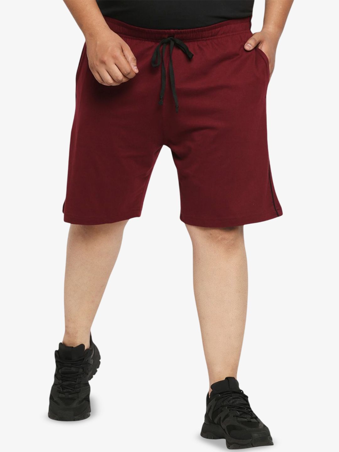 Vaishvik Core Men Cotton Plus Size Sports Shorts-image-45