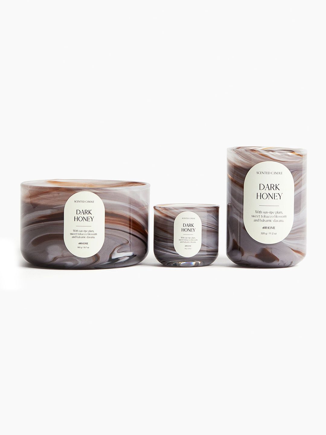 H&M Scented Candle In Glass Holder