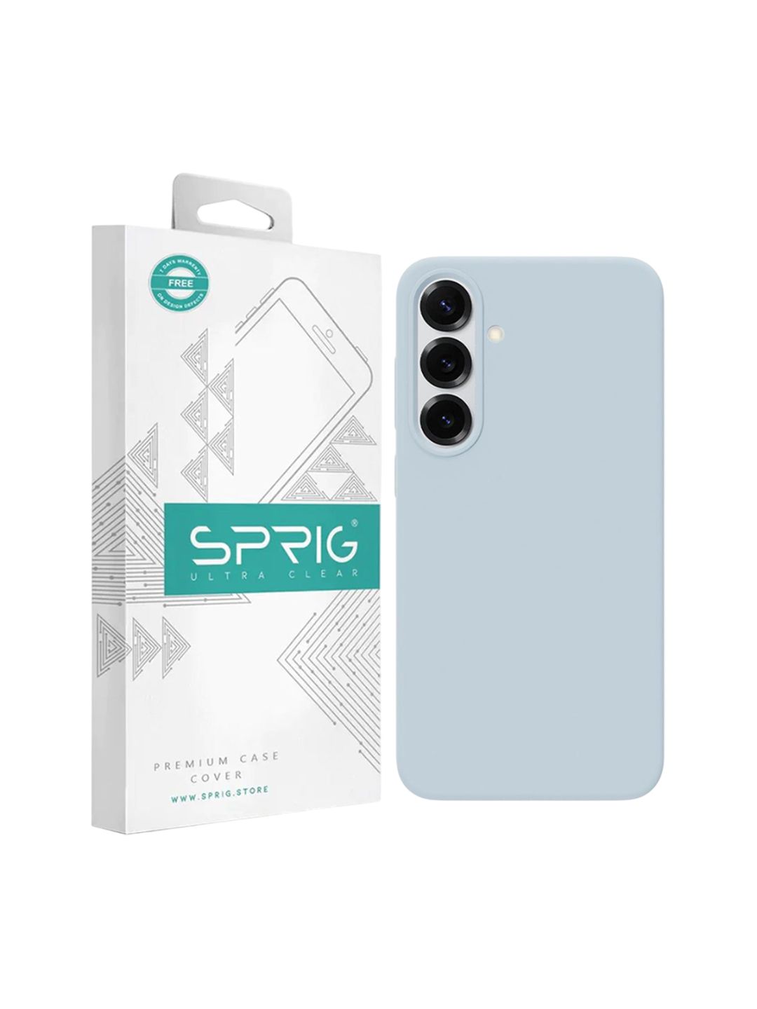 SPRIG Solid Printed Samsung Galaxy S25 Plus 5G Bumper Case Mobile Accessories-picture-44