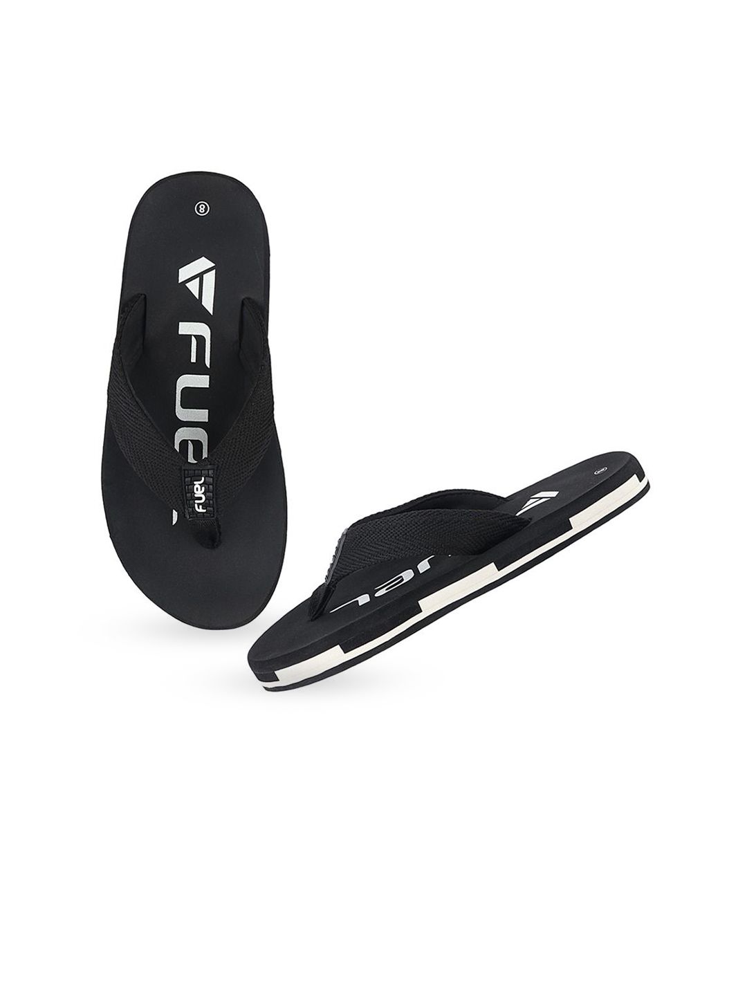 FUEL Men Printed Rubber Thong Flip-Flops-picture-25