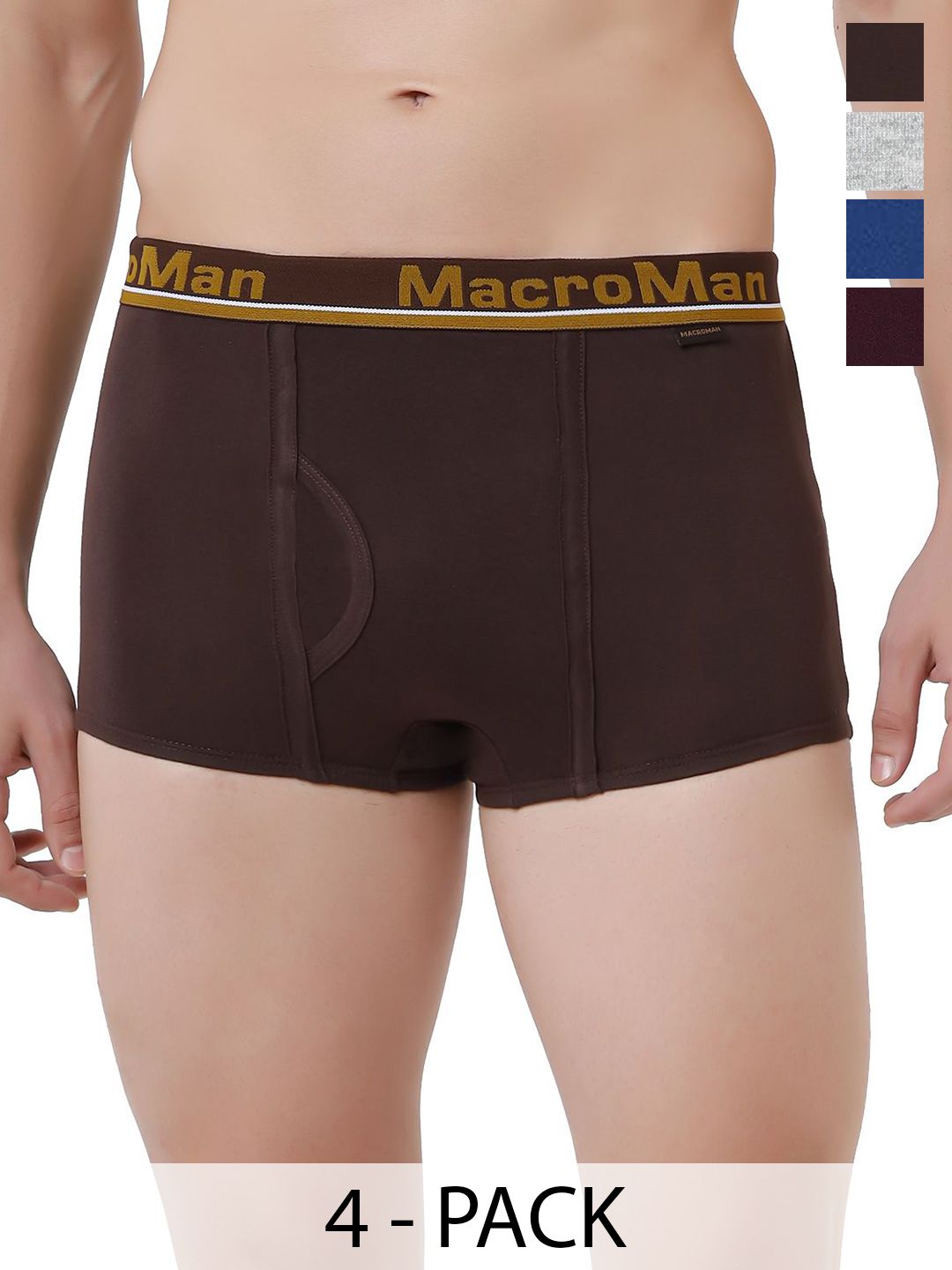 Macroman Pack Of 4 Assorted Trunk-picture-32
