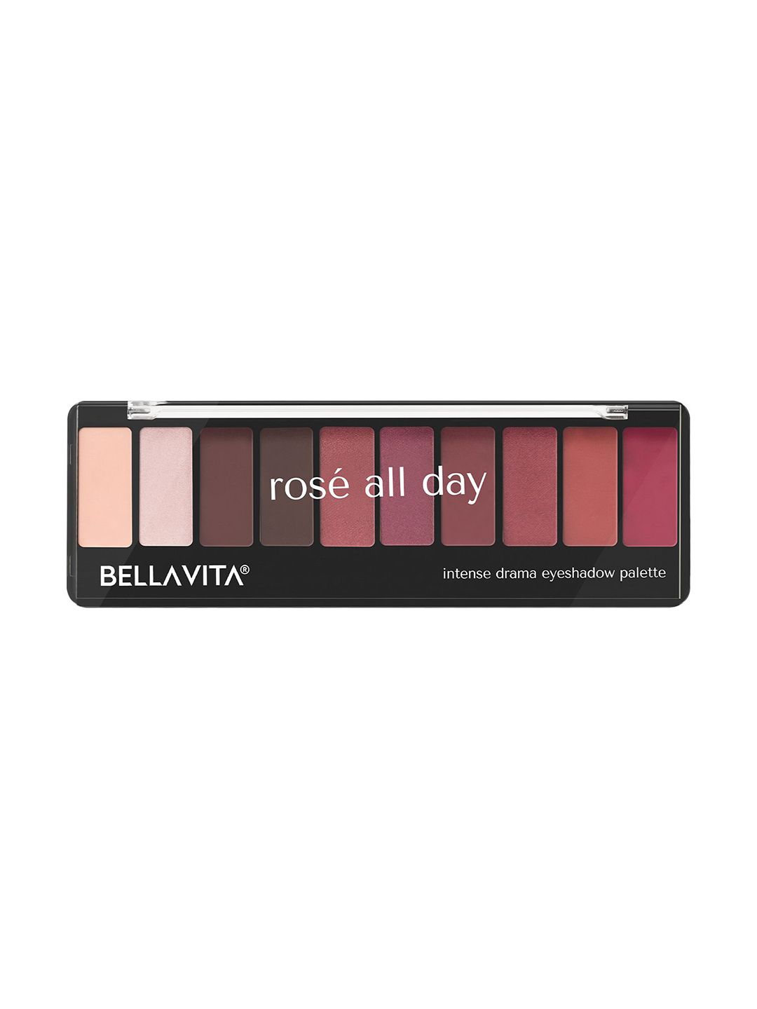 Bella Vita Organic Intense Drama 10 Shades Shimmer & Satin Eyeshadow - Ros All Day-image-35