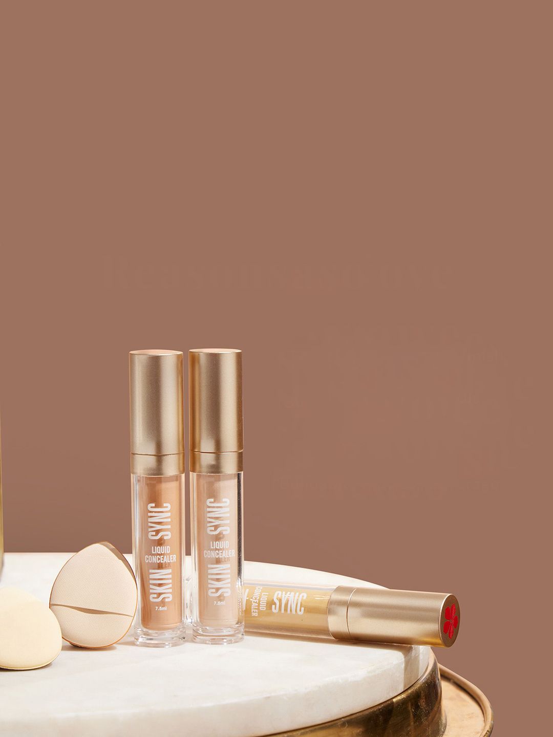 Olivia Skin Sync Liquid Concealer With Jojoba Oil - 7.5 ml - Amber Glow 06-picture-31