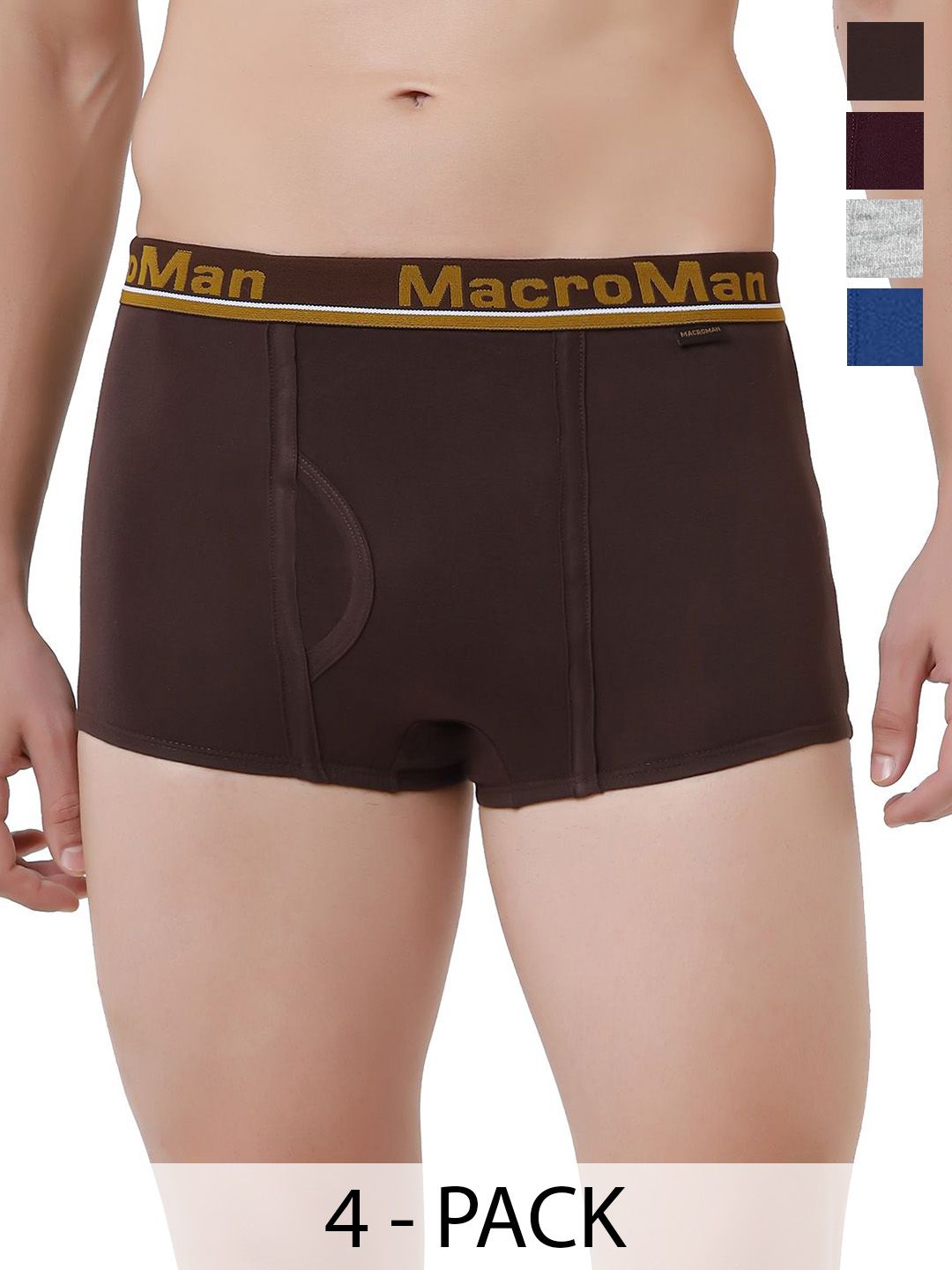 Macroman Pack Of 4 Assorted Trunk-picture-44