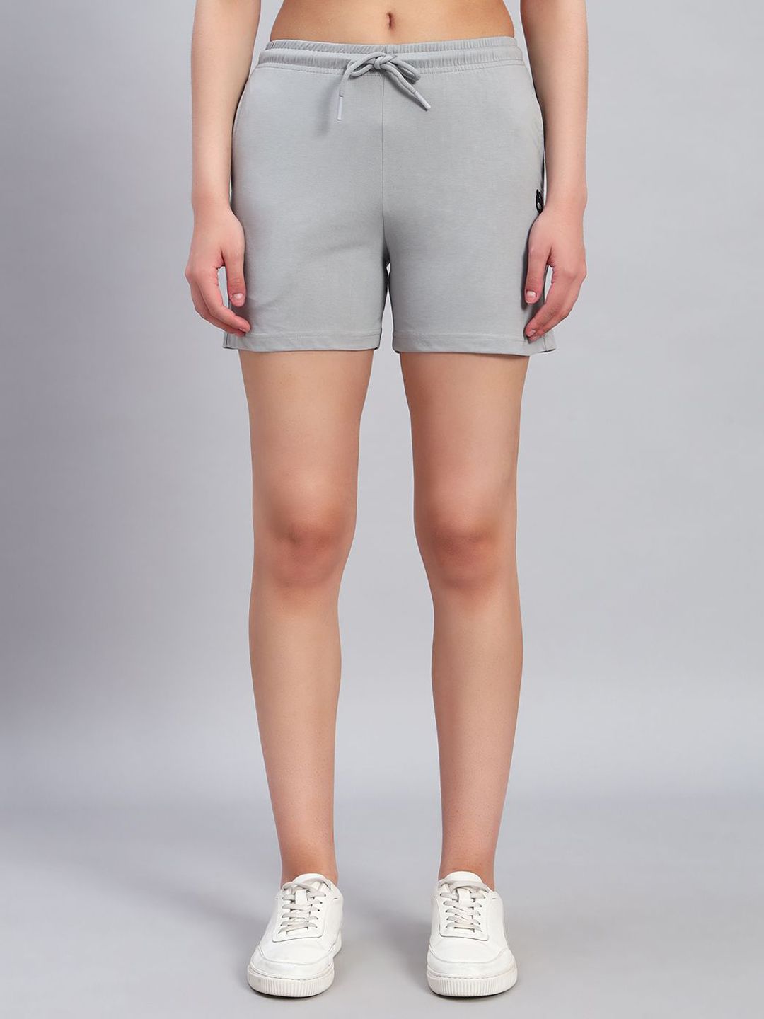 GRIFFEL Women Slim Fit High-Rise Sports Shorts-picture-13