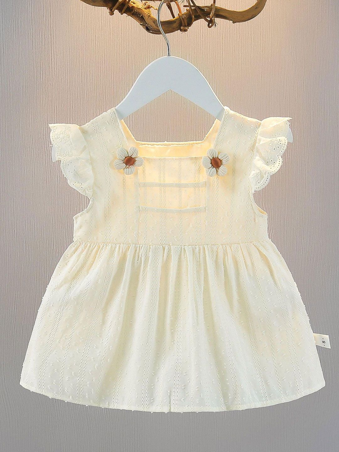 POP STREET KIDS Girls Floral Ruffle Dress-picture-54