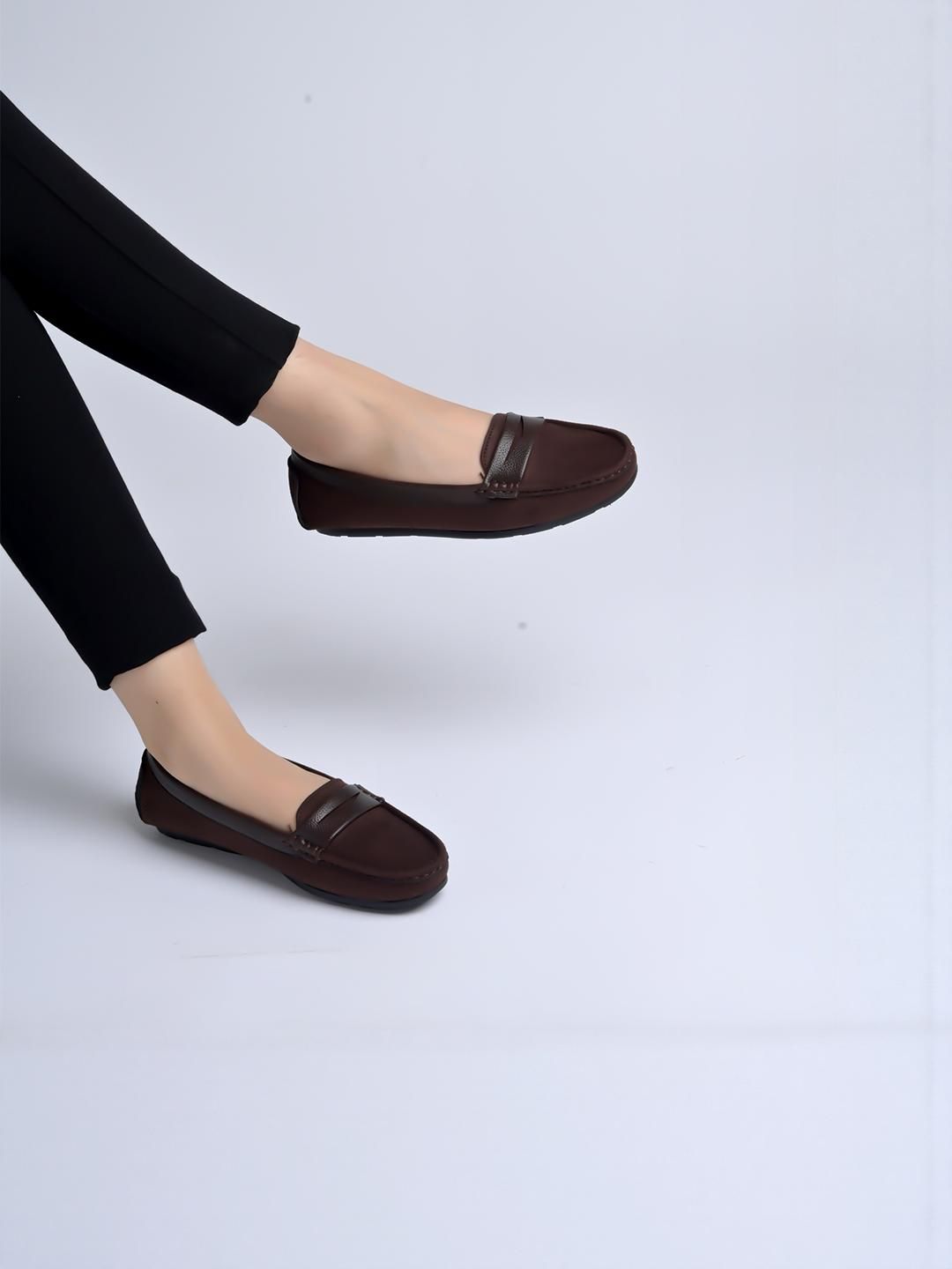 Stylestry Girls Suede Loafers-picture-24