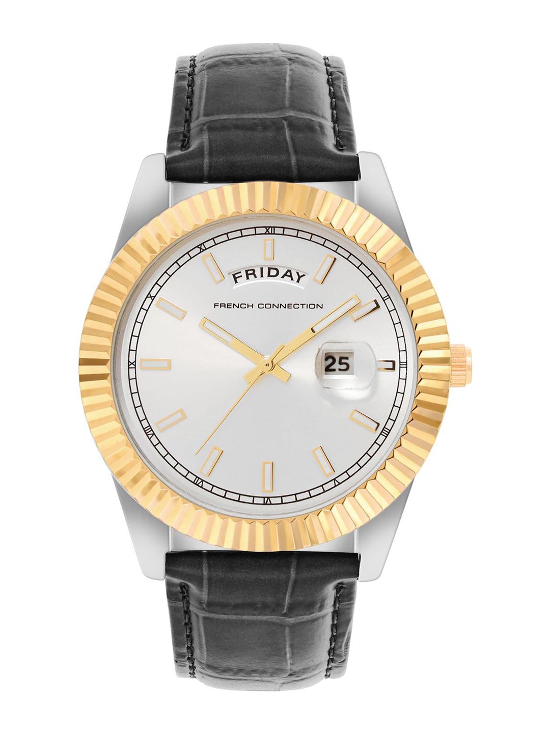 French Connection Men Dial & Leather Straps Analogue Watch FCN0135SBL-picture-37