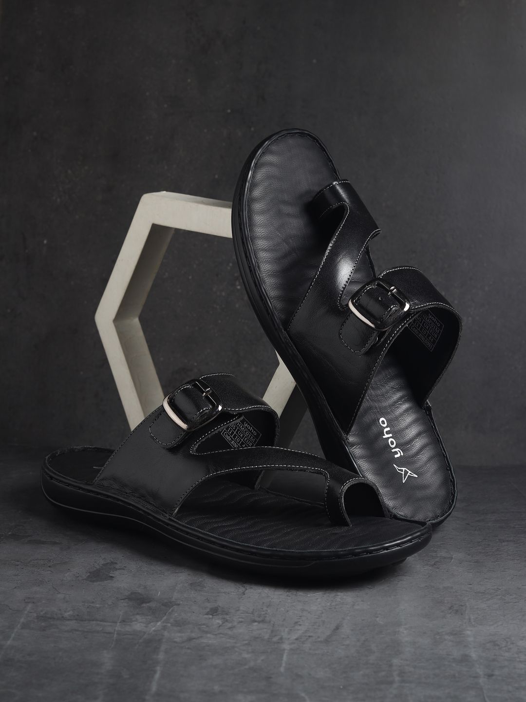 yoho Men Leather Comfort Sandals-picture-20