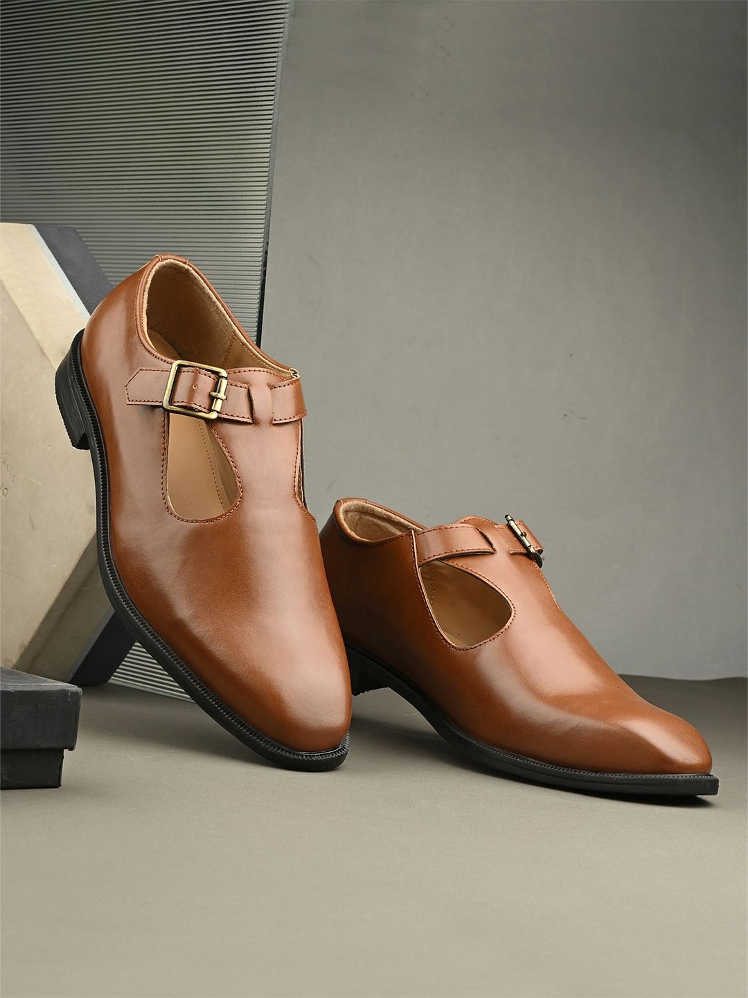 House Of Pataudi Men Casual Slip On Shoe-Style Sandals-picture-42