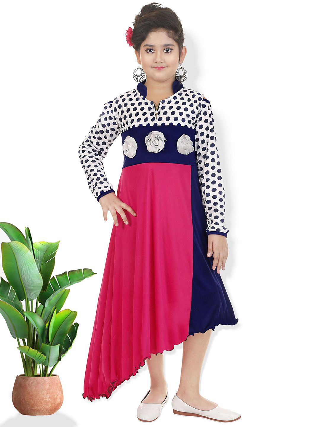 Billion Print Fit & Flare Midi Dress-picture-41