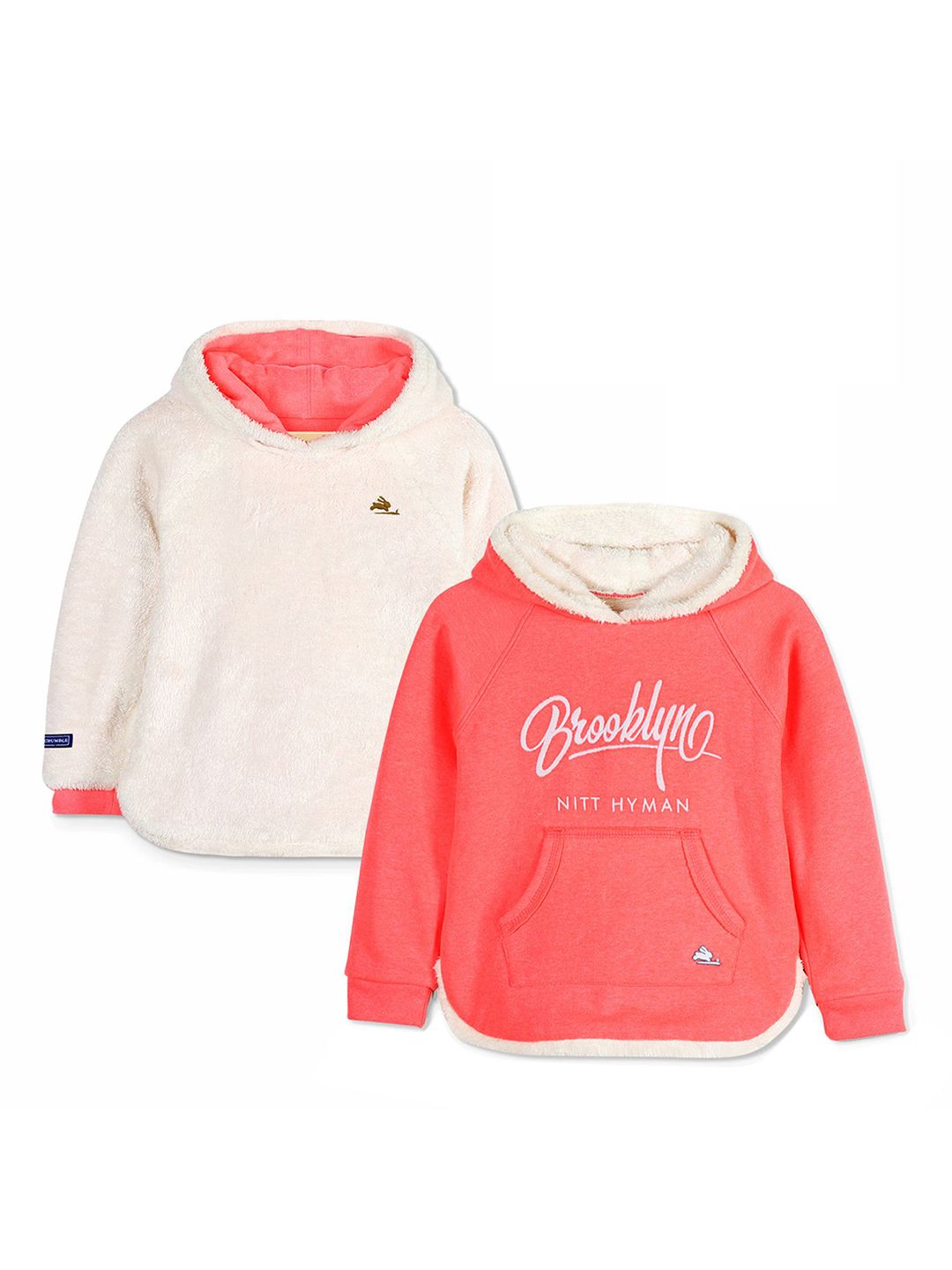 Cherry Crumble Unisex Kids Typography Printed Hooded Sweatshirt-picture-20