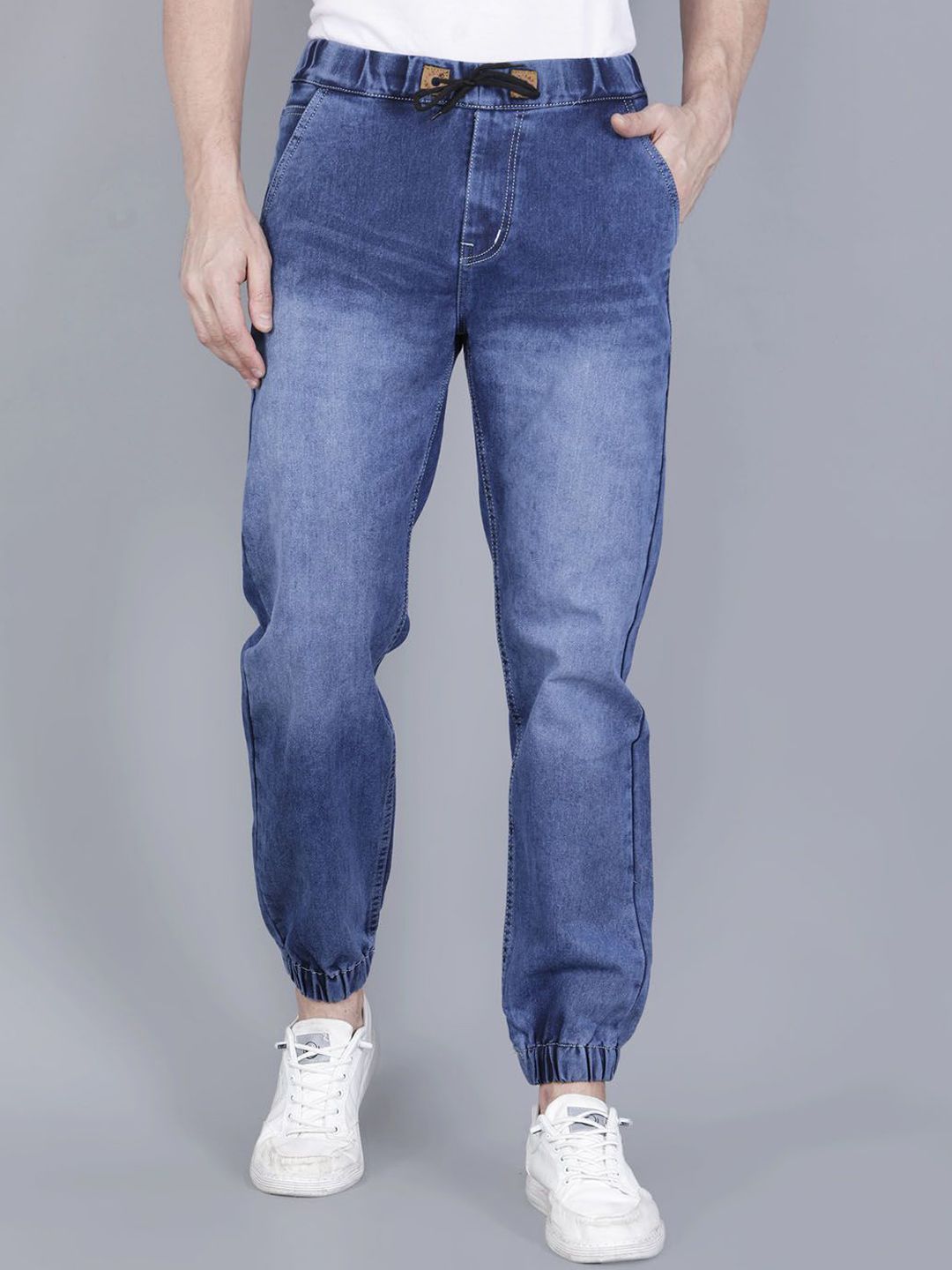 INDIROCKS Men Mid-Rise Light Fade Stretchable Jeans-picture-23