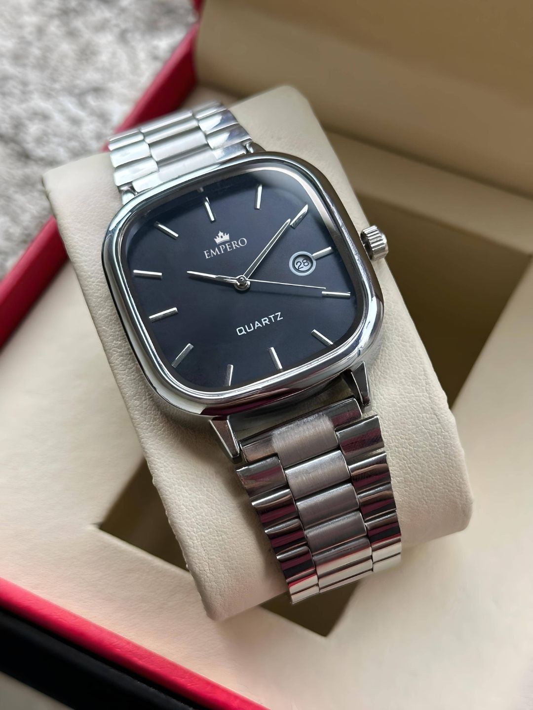 EMPERO Men Brass Printed Dial & Stainless Steel Straps Analogue Watch EAB222-picture-25