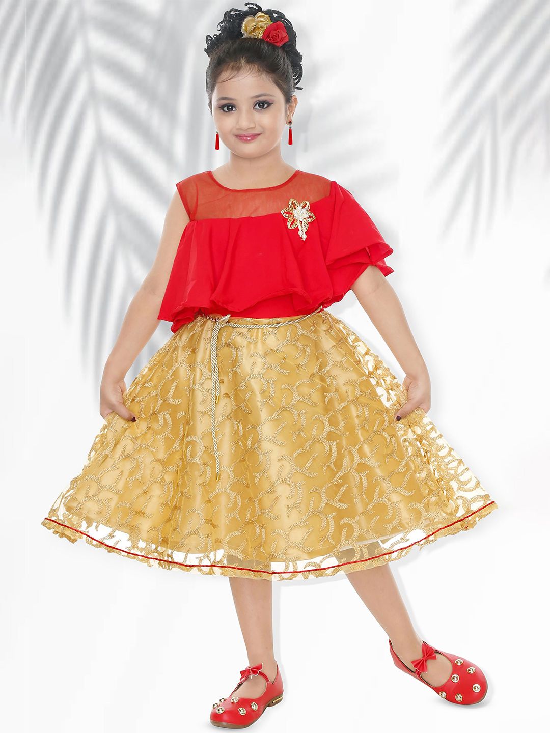 Billion Girls Embellished Fit & Flare Dress-picture-47