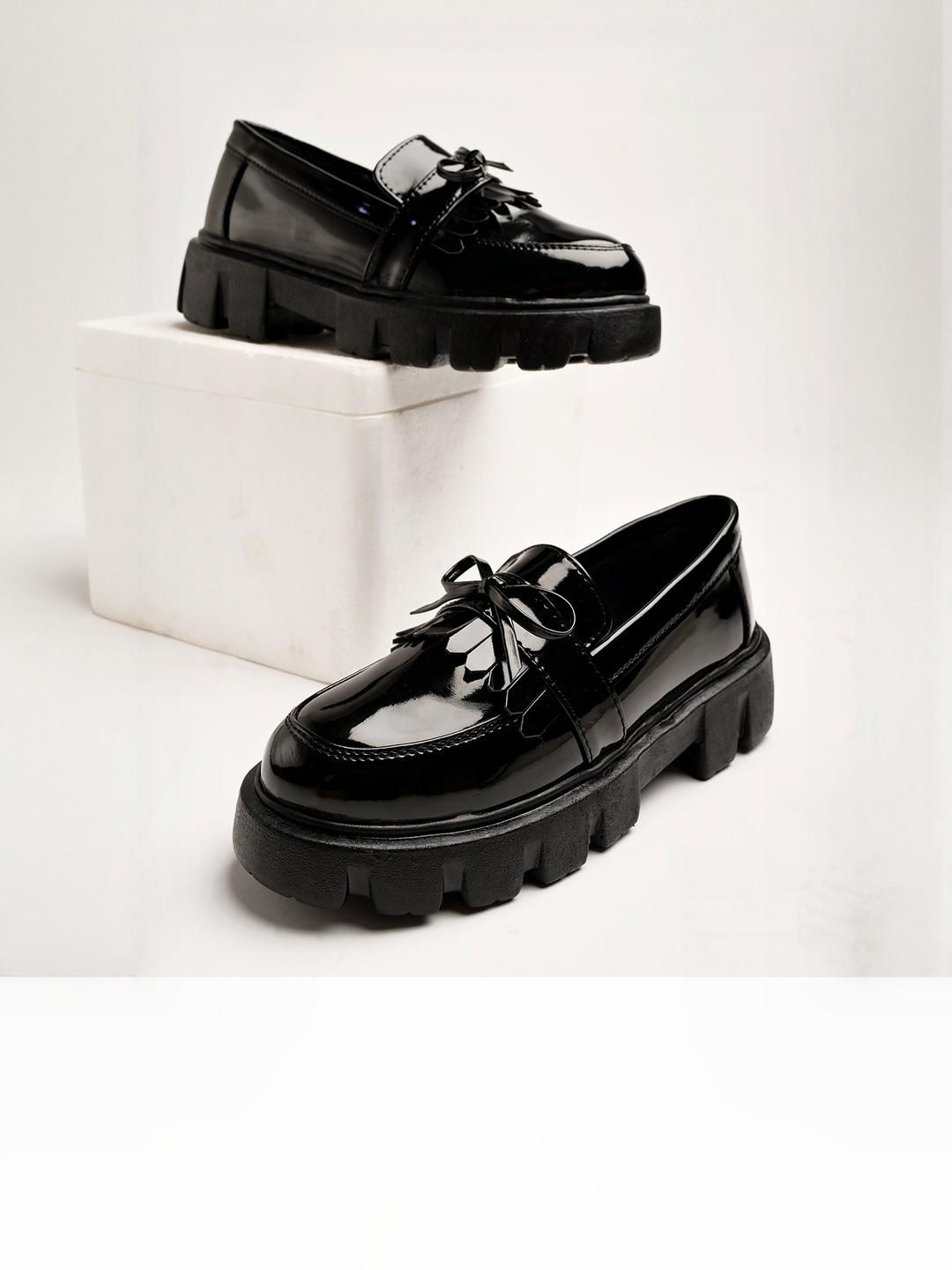 Stylestry Girls Round Toe Loafers-picture-50