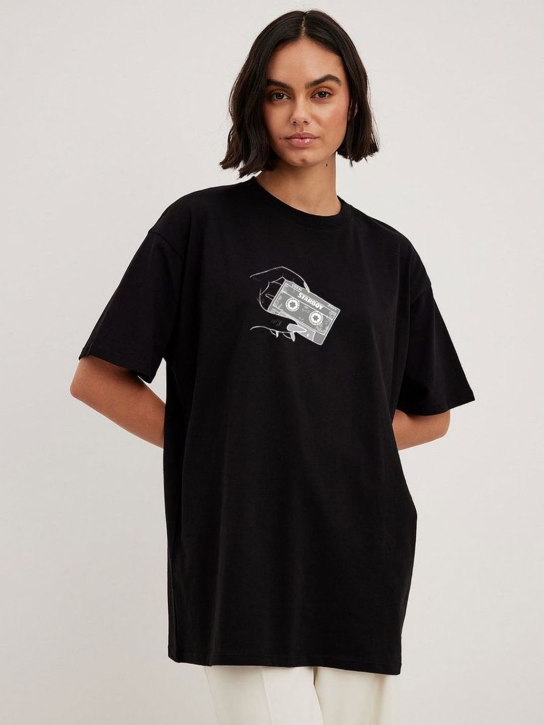 Stitchmeashirt Men Printed Drop-Shoulder Sleeves Activchill T-shirt-picture-17