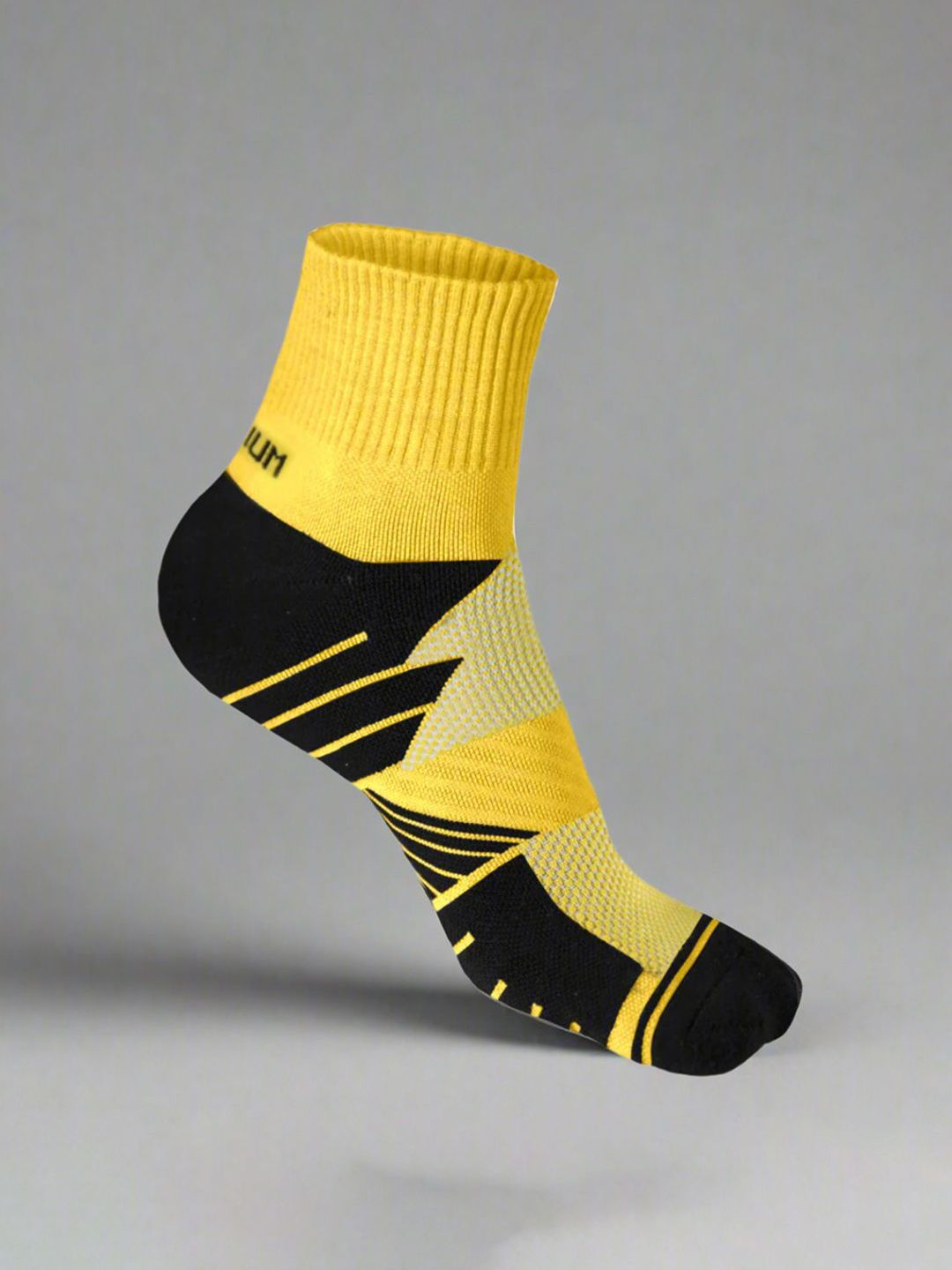 Heelium Unisex Striped Above Ankle Length 3X Tougher & Durable Athletic Socks-picture-56
