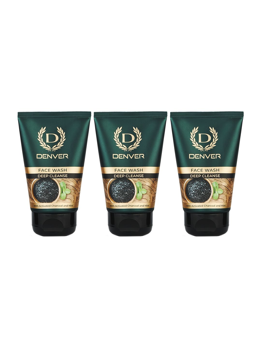 Denver Set of 3 Men Deep Cleanse Facewash - 100 g each-picture-17