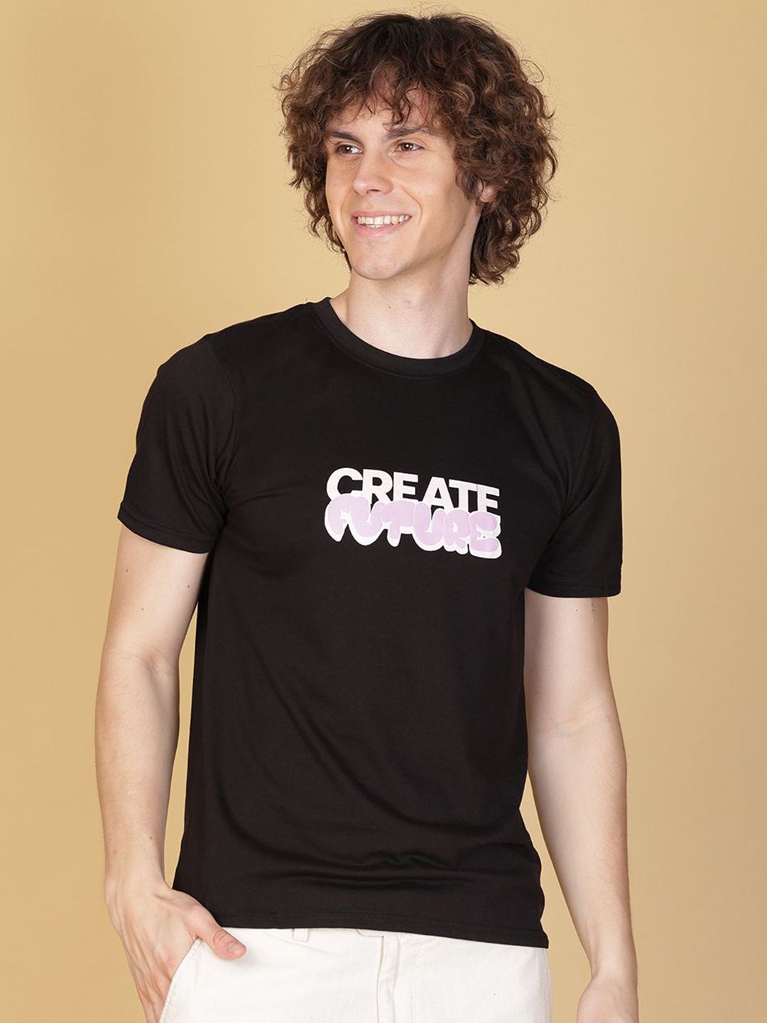 V-Mart Printed Pockets T-shirt-image-43