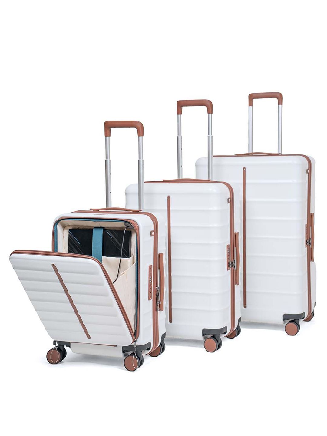 Assembly Odyssey Pro Set Of 3 Hard Sided Trolly Bags-image-26