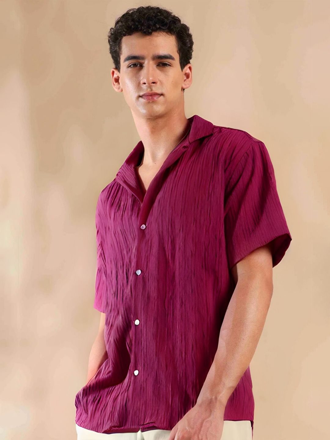 URBANICE Men Standard Slim Fit Casual Shirt-picture-19