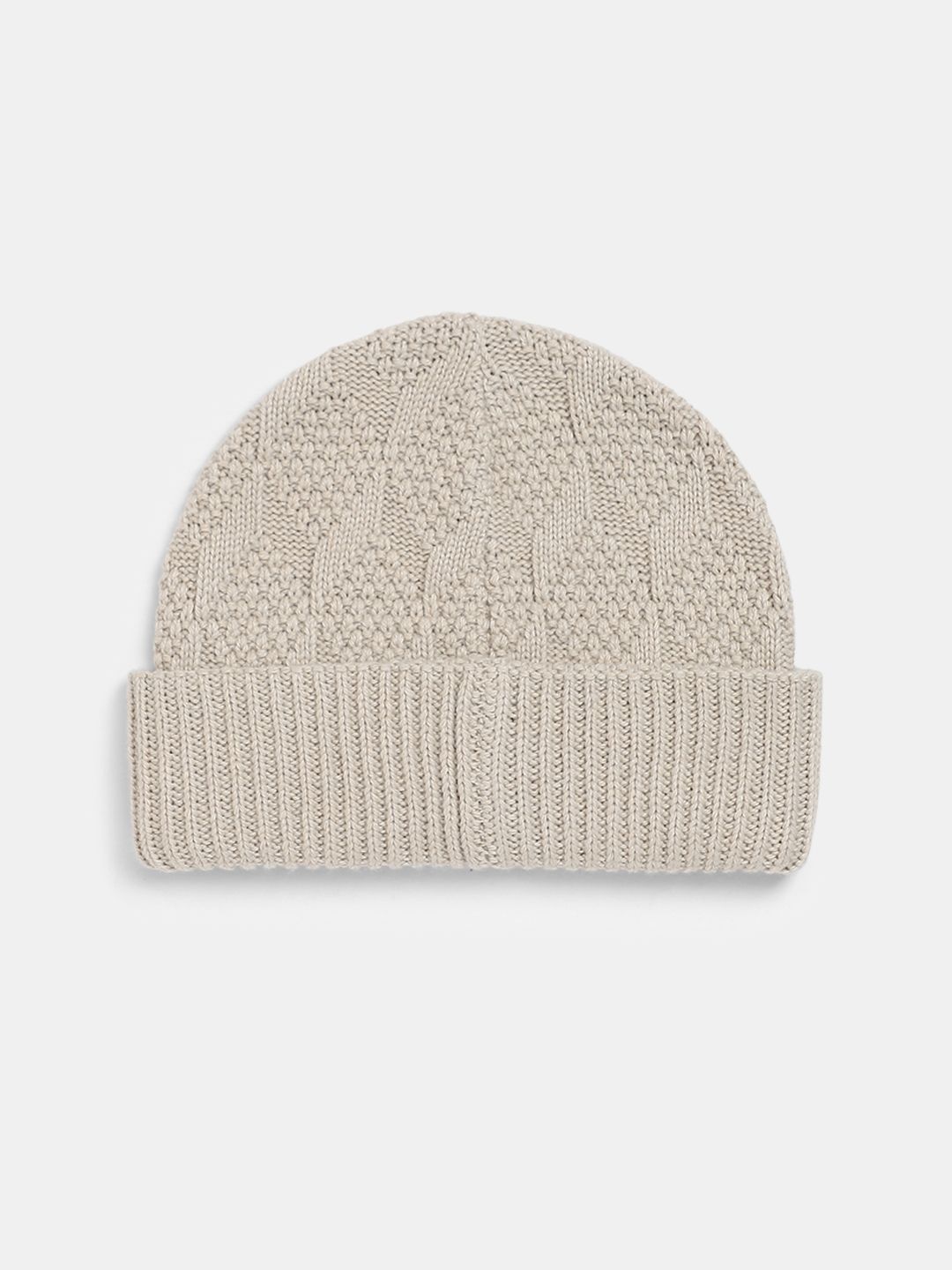 Jack & Jones Men Self Design Beanie Cap-image-36