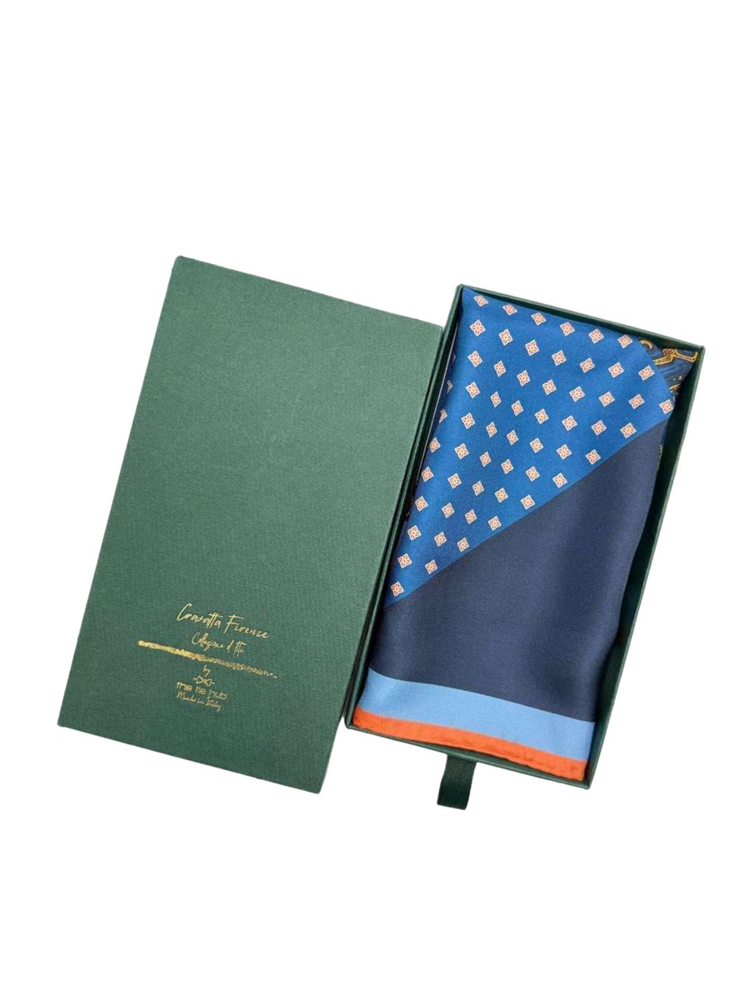 The Tie Hub Floral Printed Pure Silk Pocket Square-picture-52