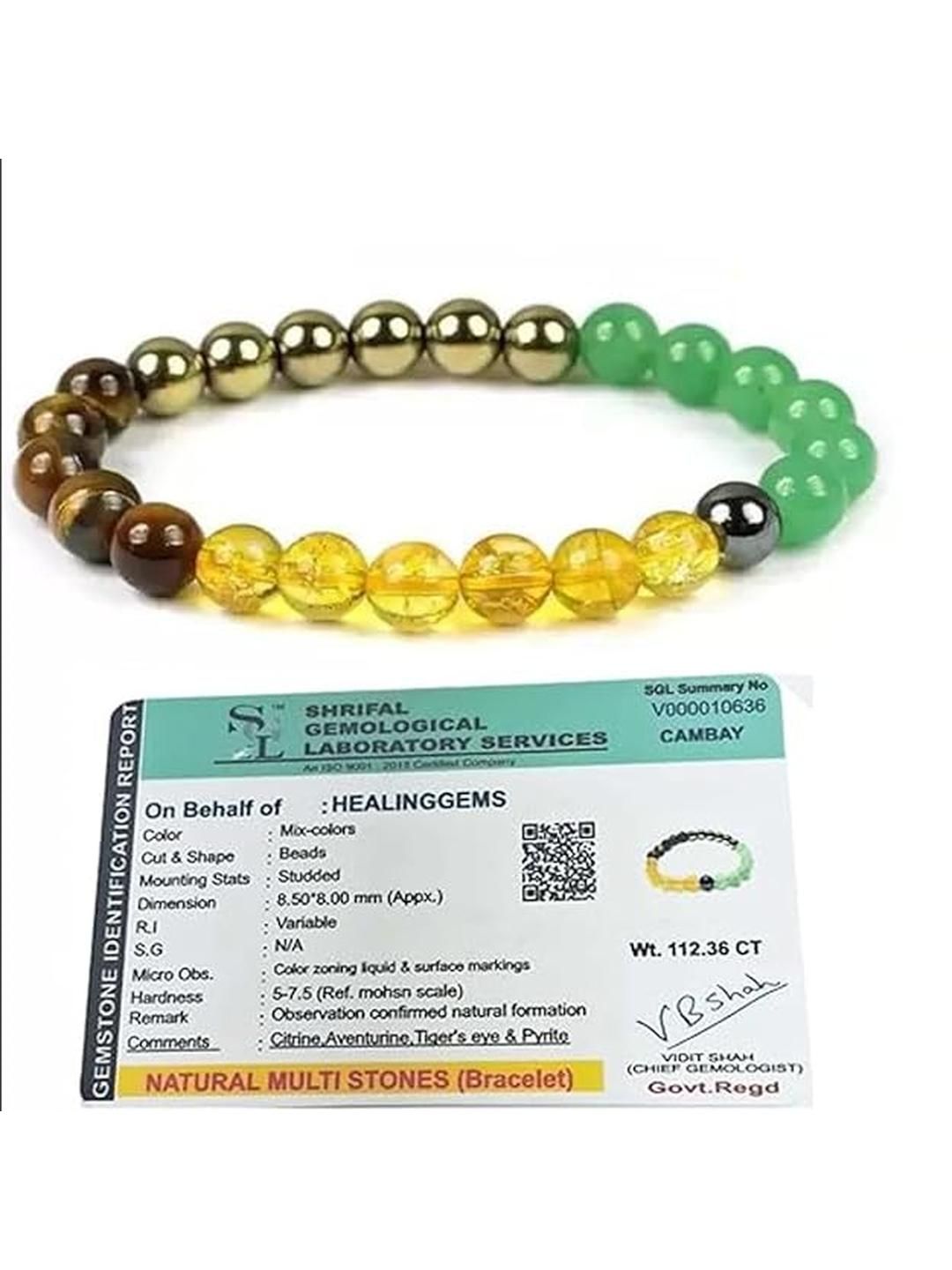 HEALINGGEMS Unisex Amethyst Bracelet-image-9