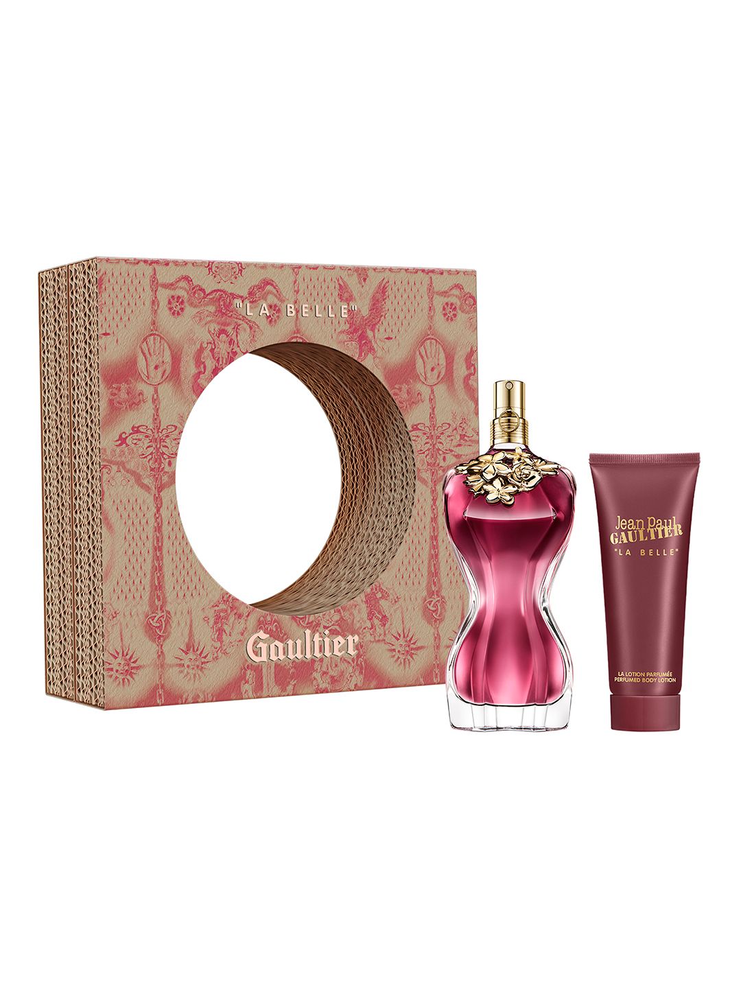 Jean Paul Gaultier Set of 2 Women La Belle EDP 100ml with Body Lotion 75ml-picture-13