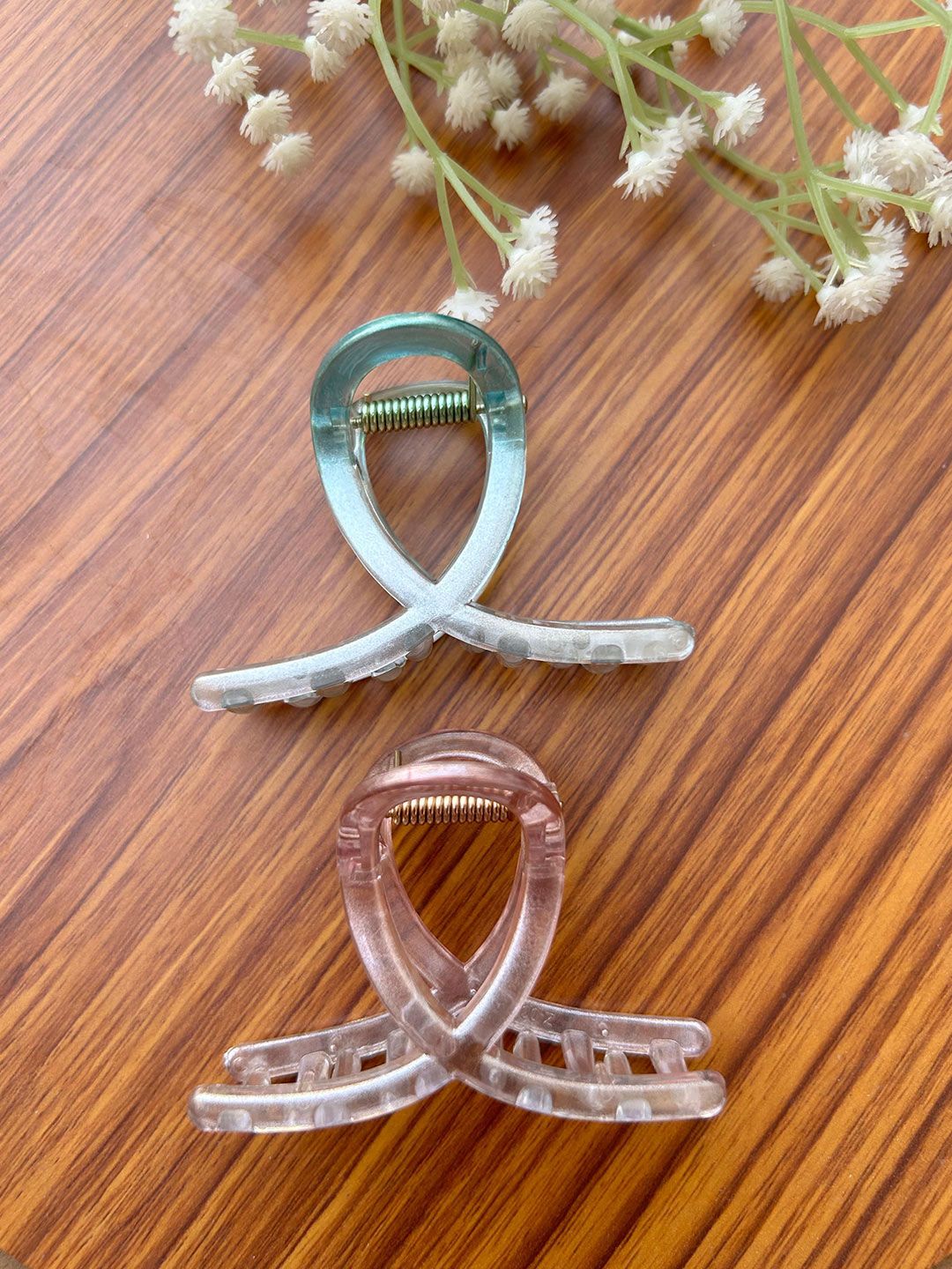 Radhya Accessories Women Set of 2 Claw Clip-picture-12