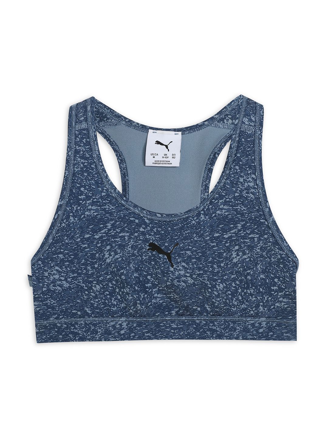 Puma Kids-Girls Abstract Printed Train All Day Essentials Sports Bra-picture-40