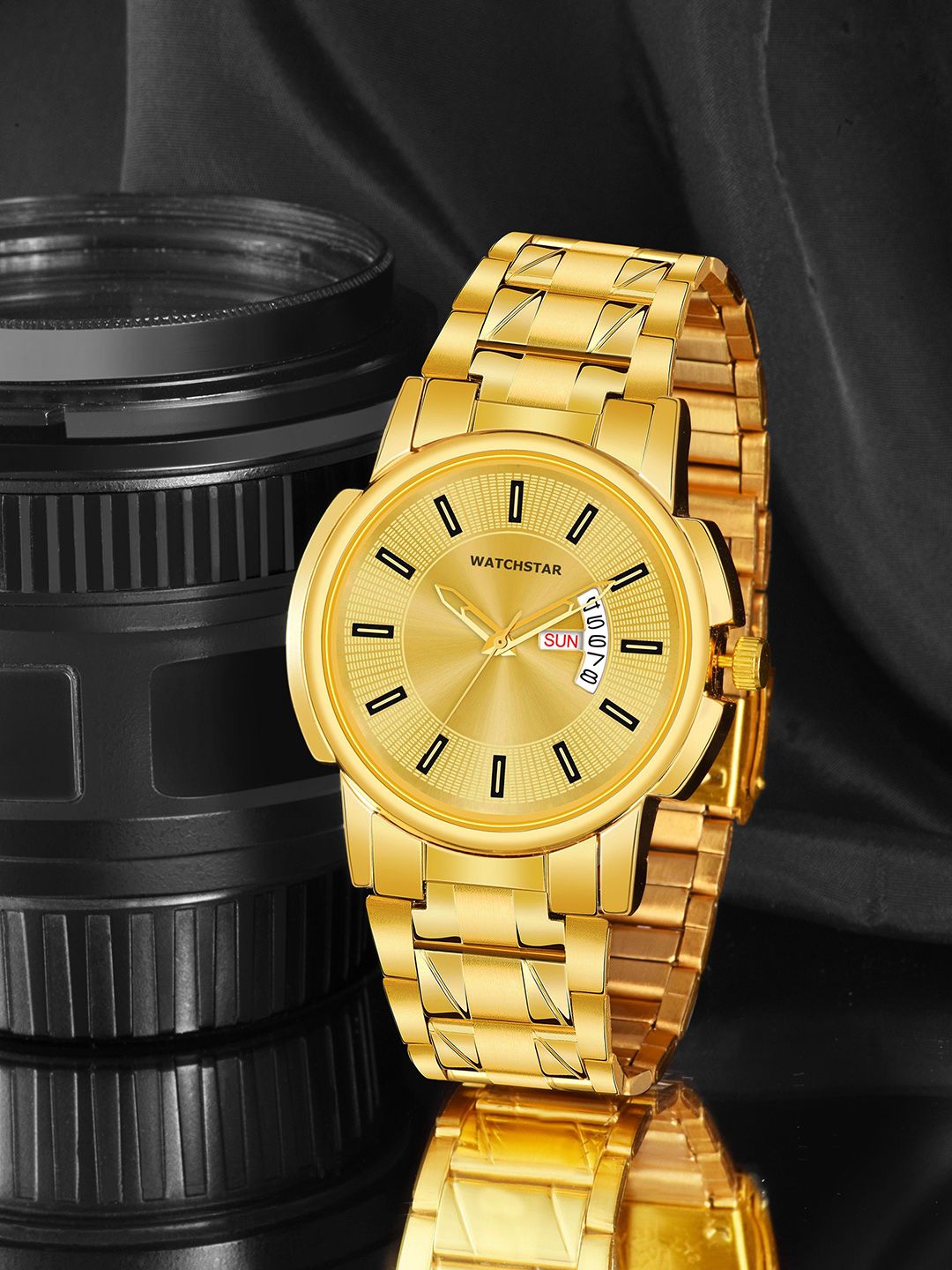 WATCHSTAR Dial & Stainless Steel Straps Analogue Watch DD-image-0