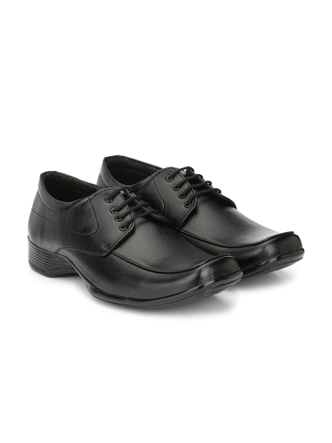 Groofer Formal Square Toe Lace-Ups Derbys Shoes-picture-57