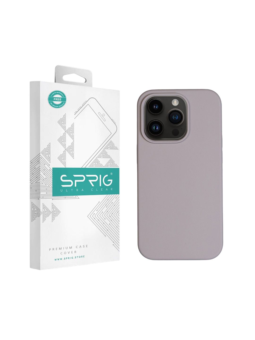 SPRIG Solid Printed iPhone 14 Pro Max Back Case Mobile Accessories-picture-53