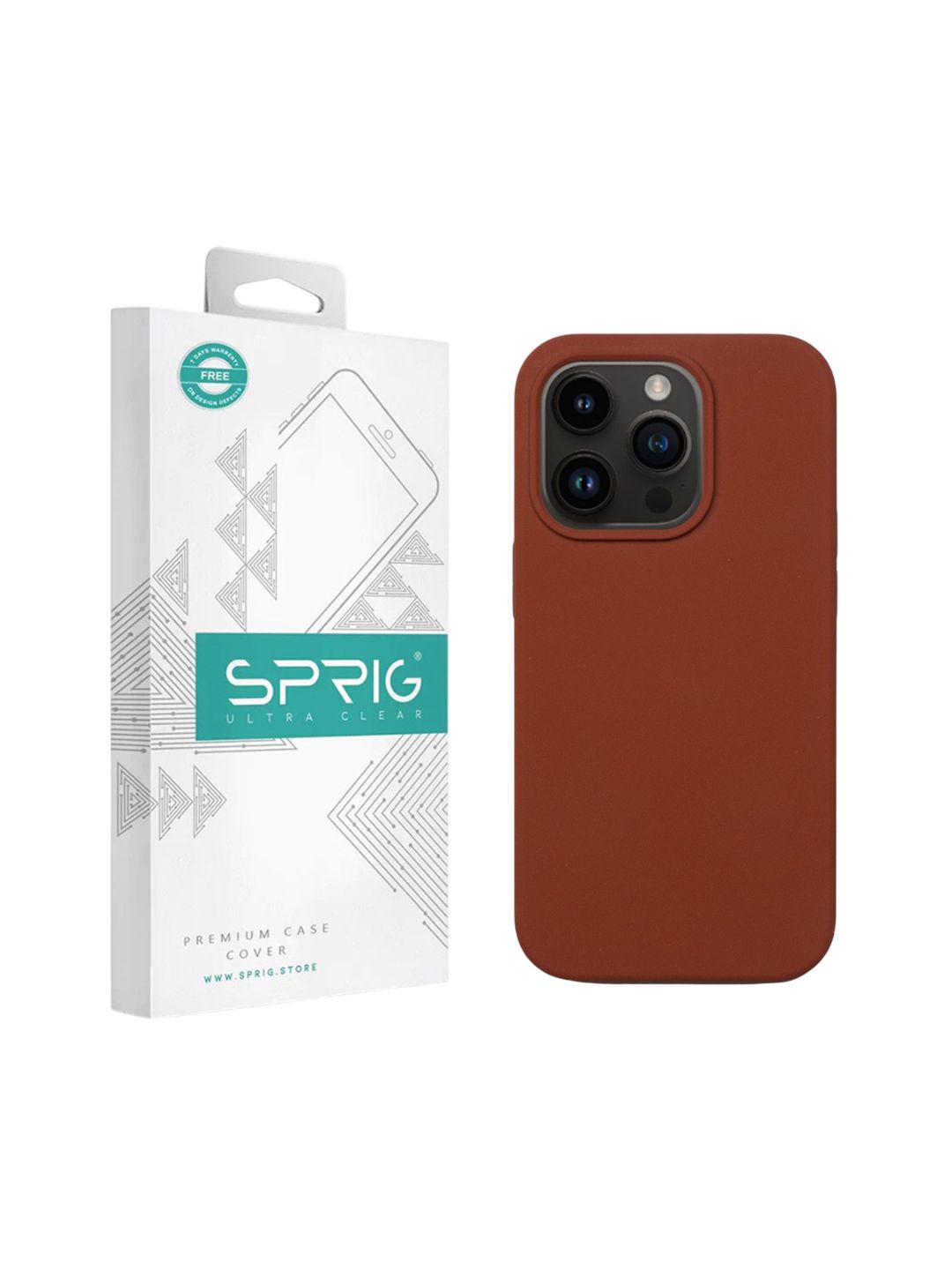 SPRIG Unisex iPhone 14 Pro Max Magsafe Solid Back Case-image-26