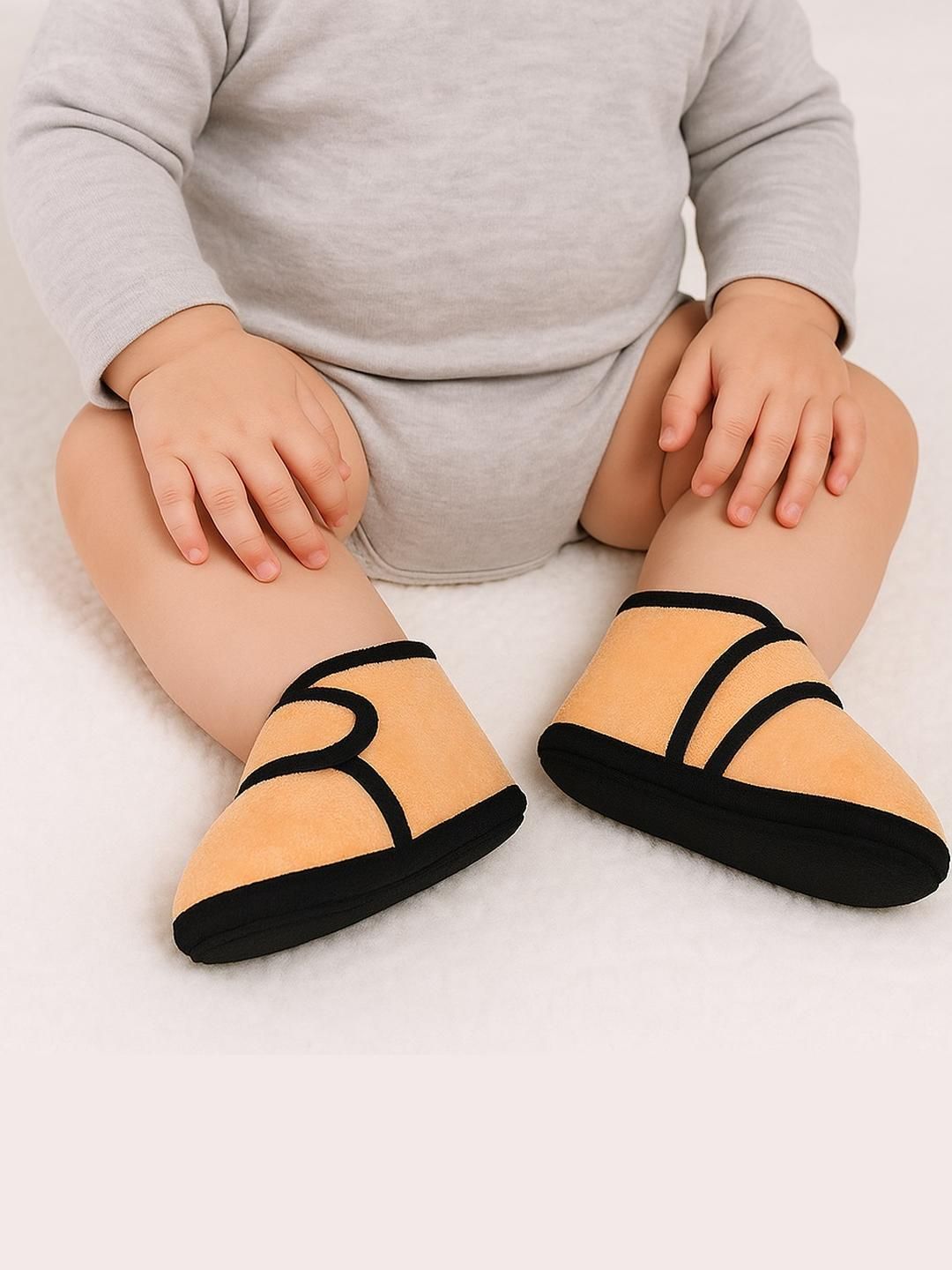 ONFEET Kids-Unisex Beige Booties-picture-19