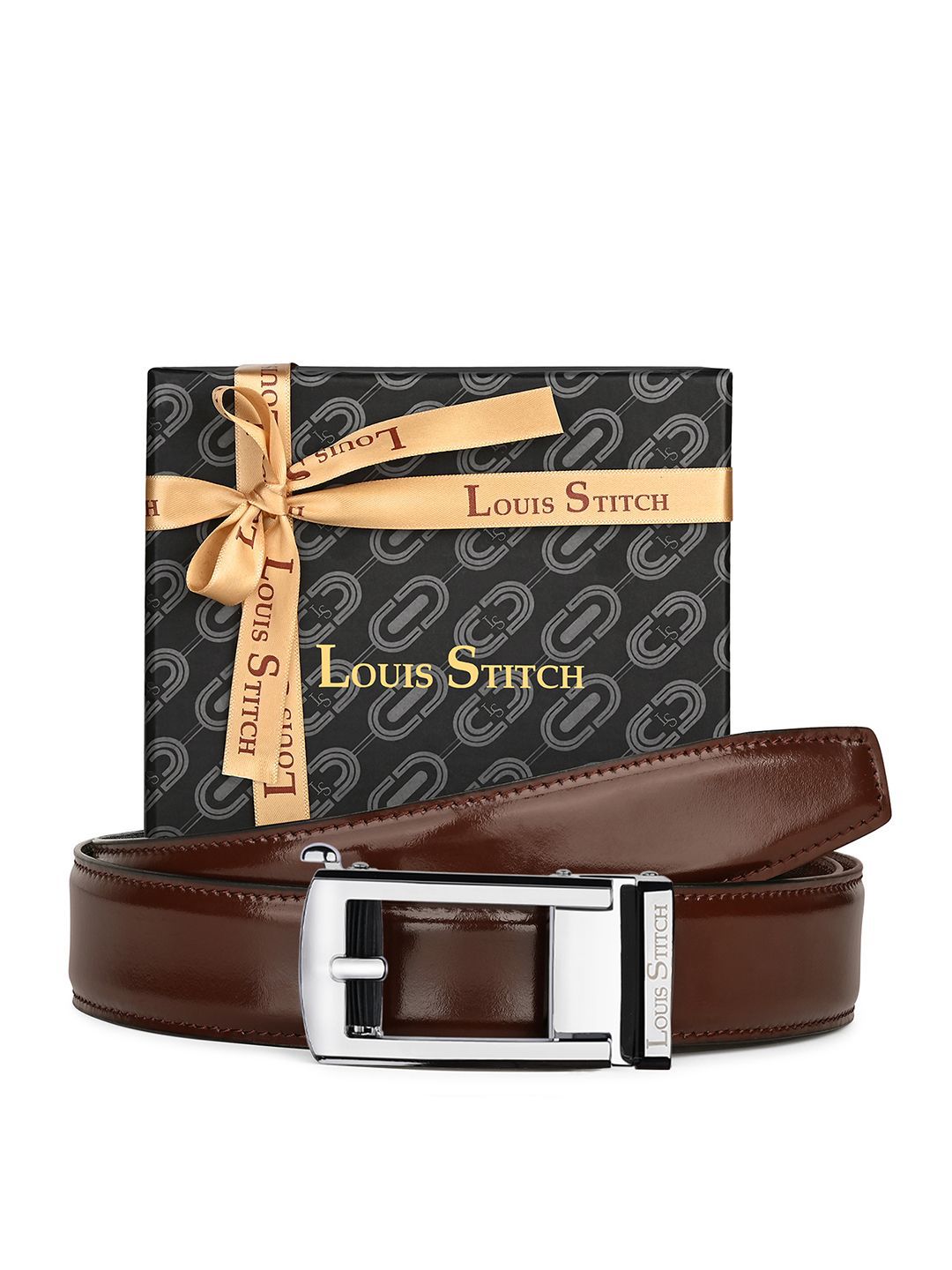 LOUIS STITCH Men Leather Formal Belt-picture-20